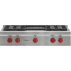 Wolf  SRT364C-LP 36 Inch Cooktop (Gas)