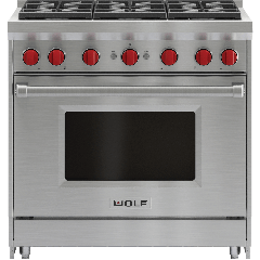 Wolf  GR366-LP 36 Inch 36" And Larger Free Standing Gas Range