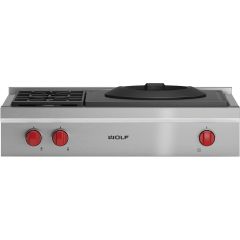 Wolf  SRT362W 36 Inch Cooktop (Gas)