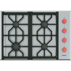 Wolf CG304P/S/LP 30 Inch Cooktop (Gas)