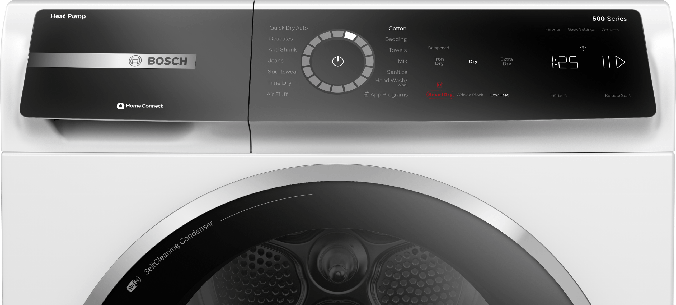 Easy Selection Touch Control Panel