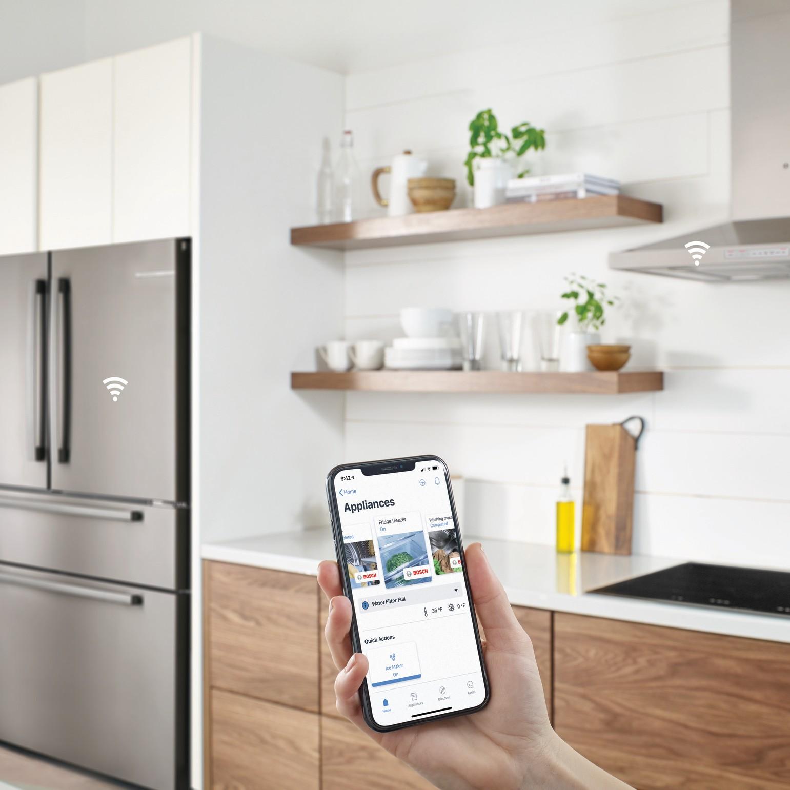 Control and monitor your refrigerator