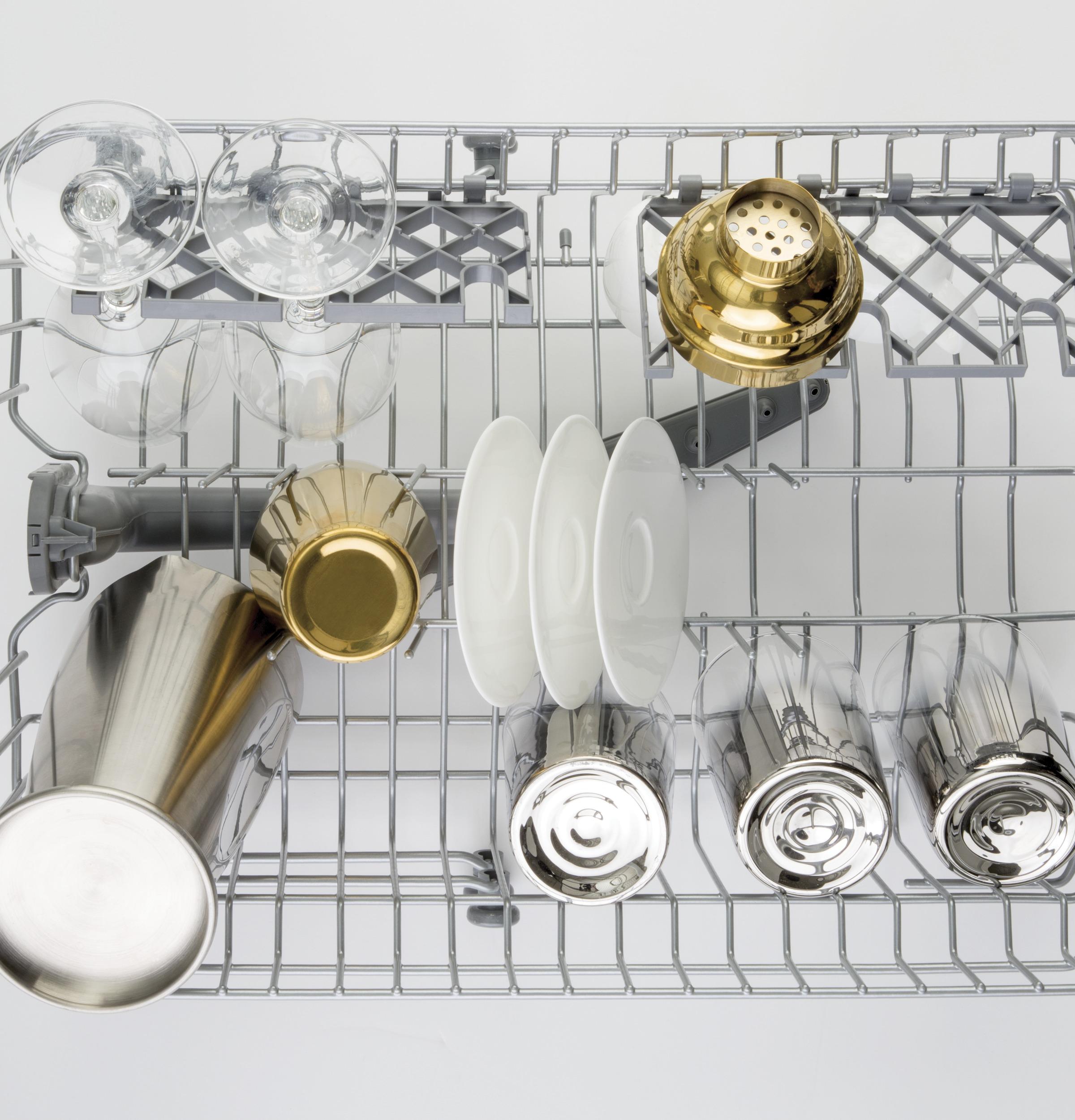 Nylon Gray Racks with Ball-Tipped Tines