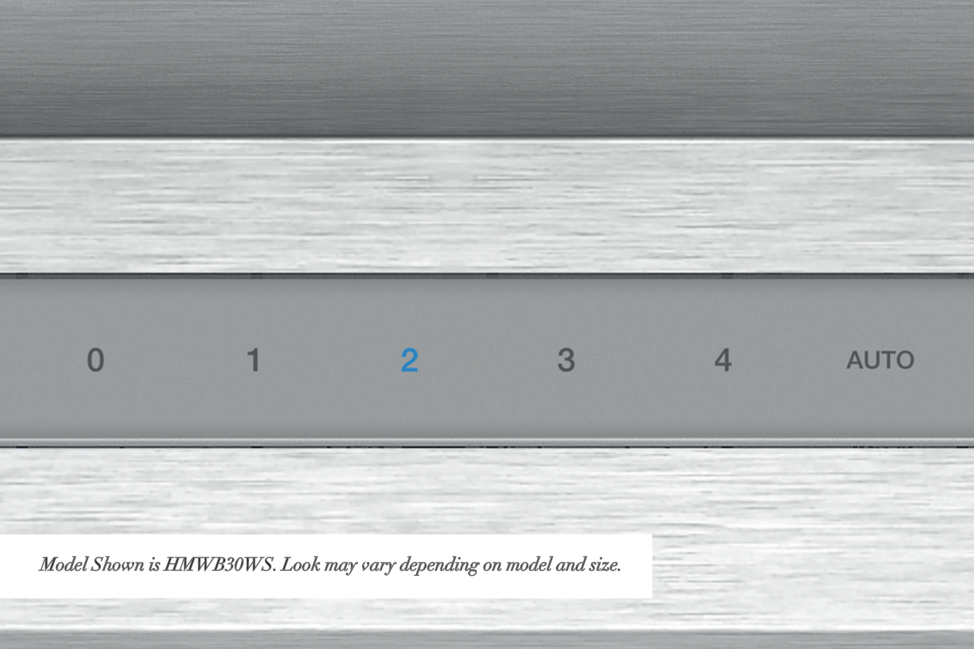 4 Fan speeds for the perfect air flow for any cooking situation