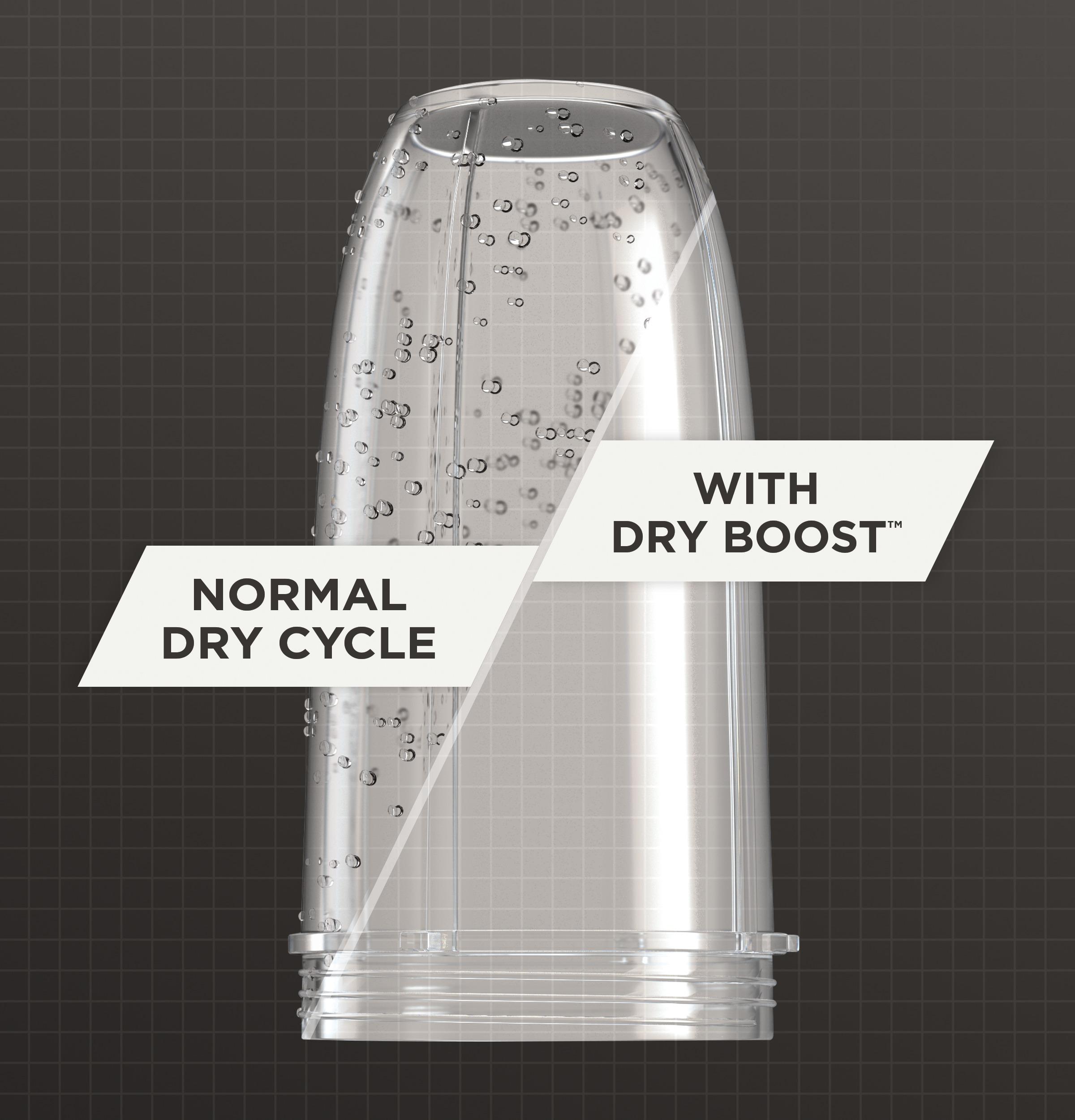 Dry Boost(TM) with Fan Assist