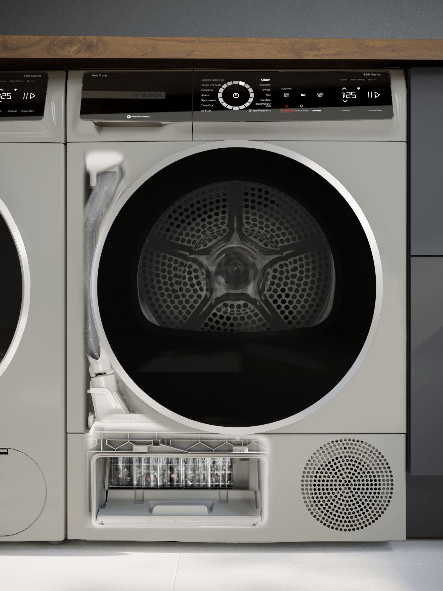 Self-Cleaning Condenser