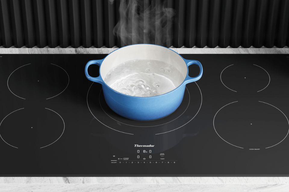Triple Ring Zone adapts to the size of your cookware