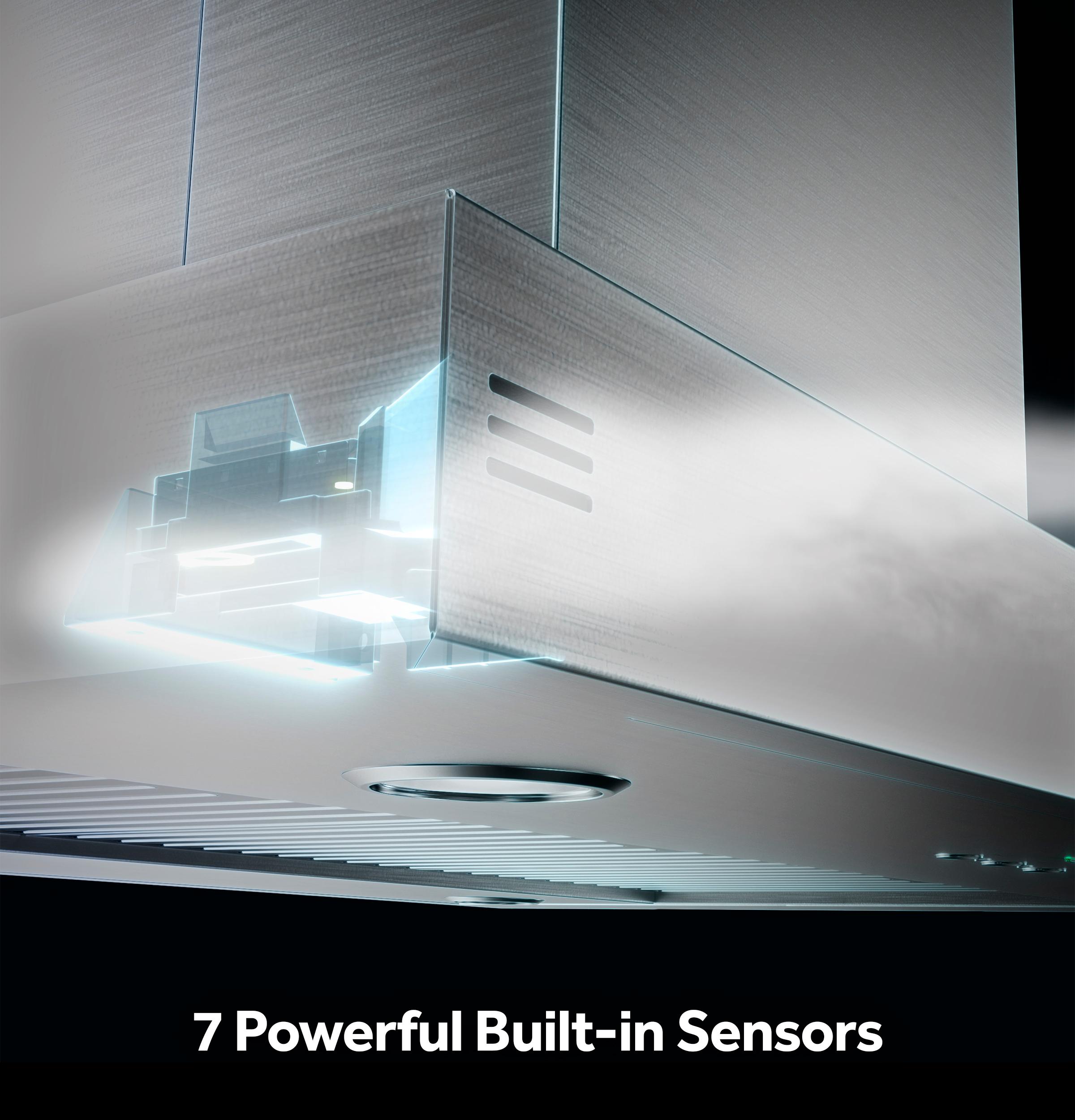 Built-in Smart Indoor Air Quality Sensors