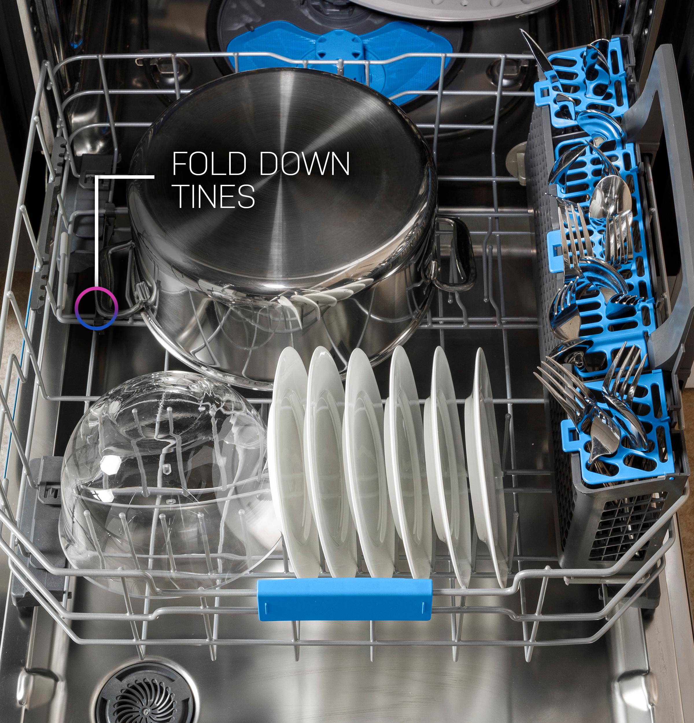 Lower Rack Fold-Down Tines
