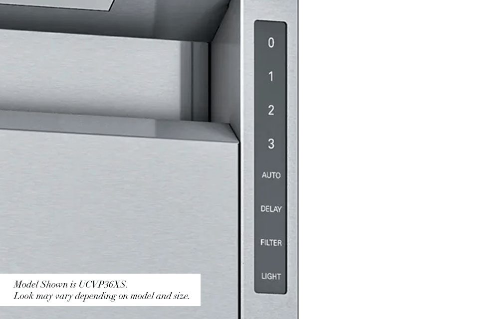 3 Fan speeds for the perfect air flow for any cooking situation