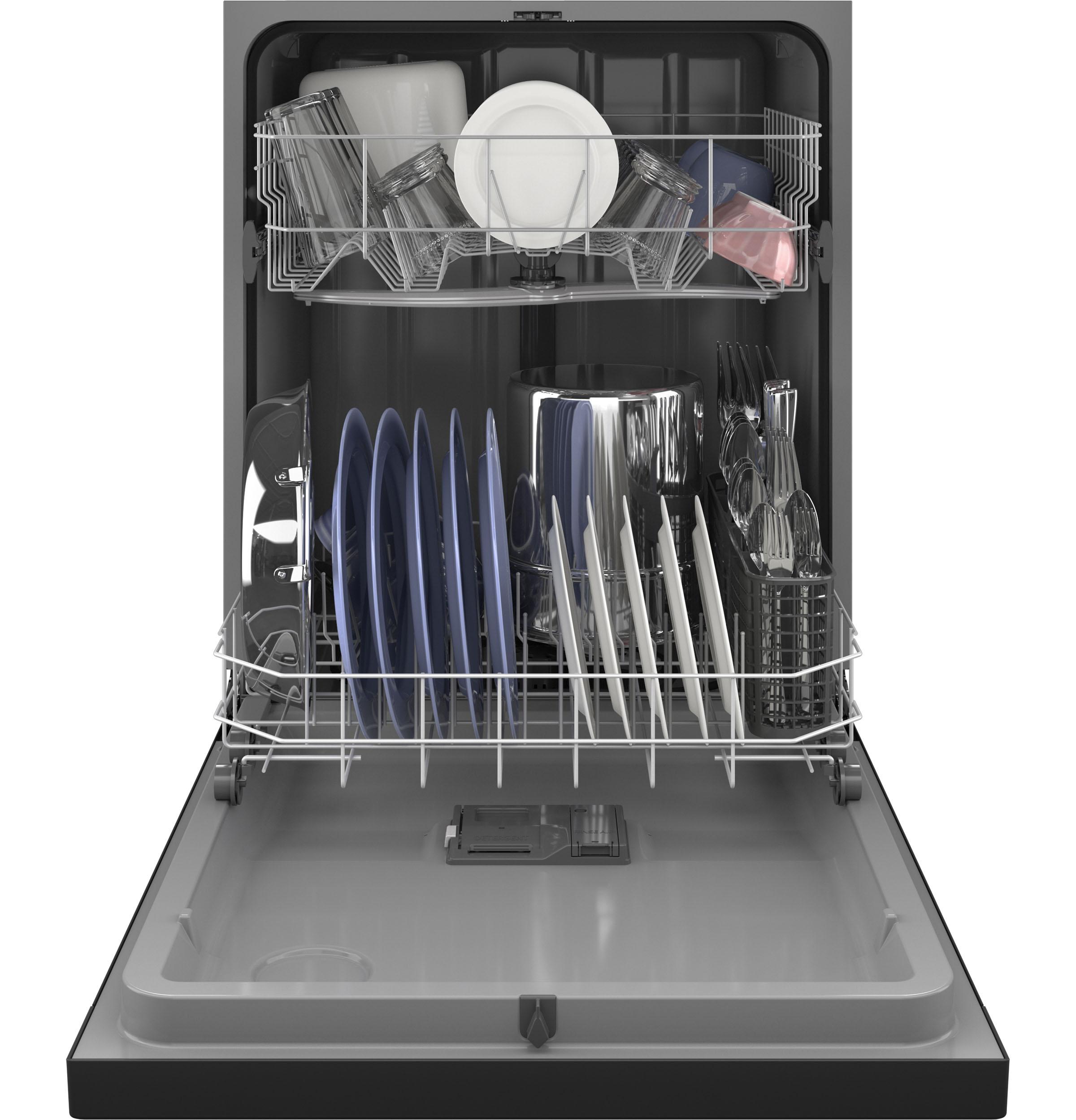 Dishwasher with Upper & Lower Rack Capacity