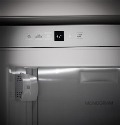 Upfront, electronic-touch controls