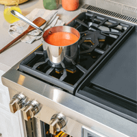ExtraLow Burners Offer Precise Settings for Simmering or Melting