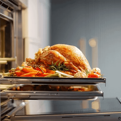 True Convection for maximum cooking efficiency