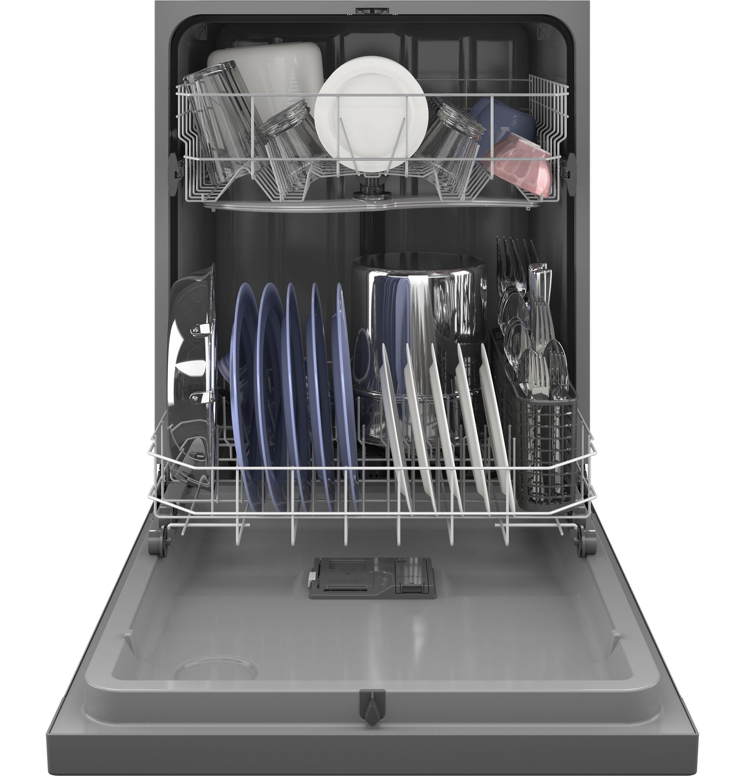 Dishwasher with Upper & Lower Rack Capacity