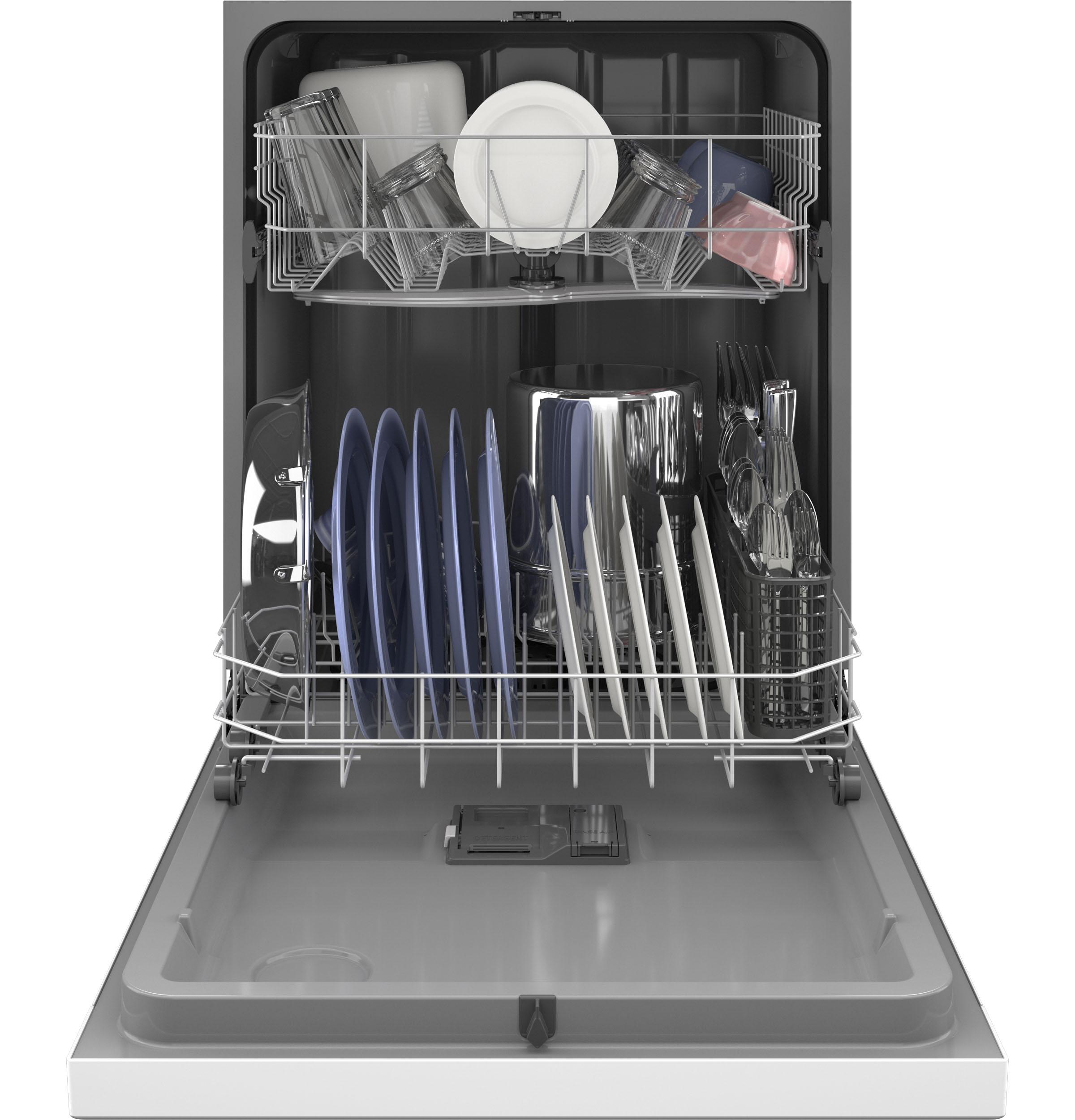 Dishwasher with Upper & Lower Rack Capacity
