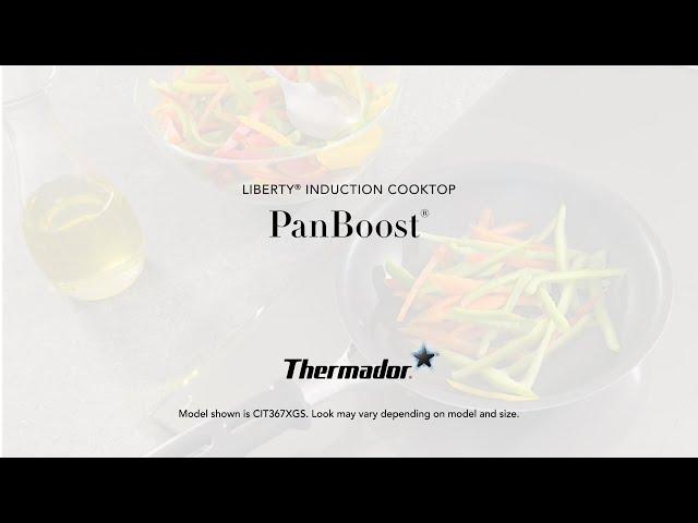 Ideal for cooking with oil, PanBoost(R) provides 30 seconds of maximum power