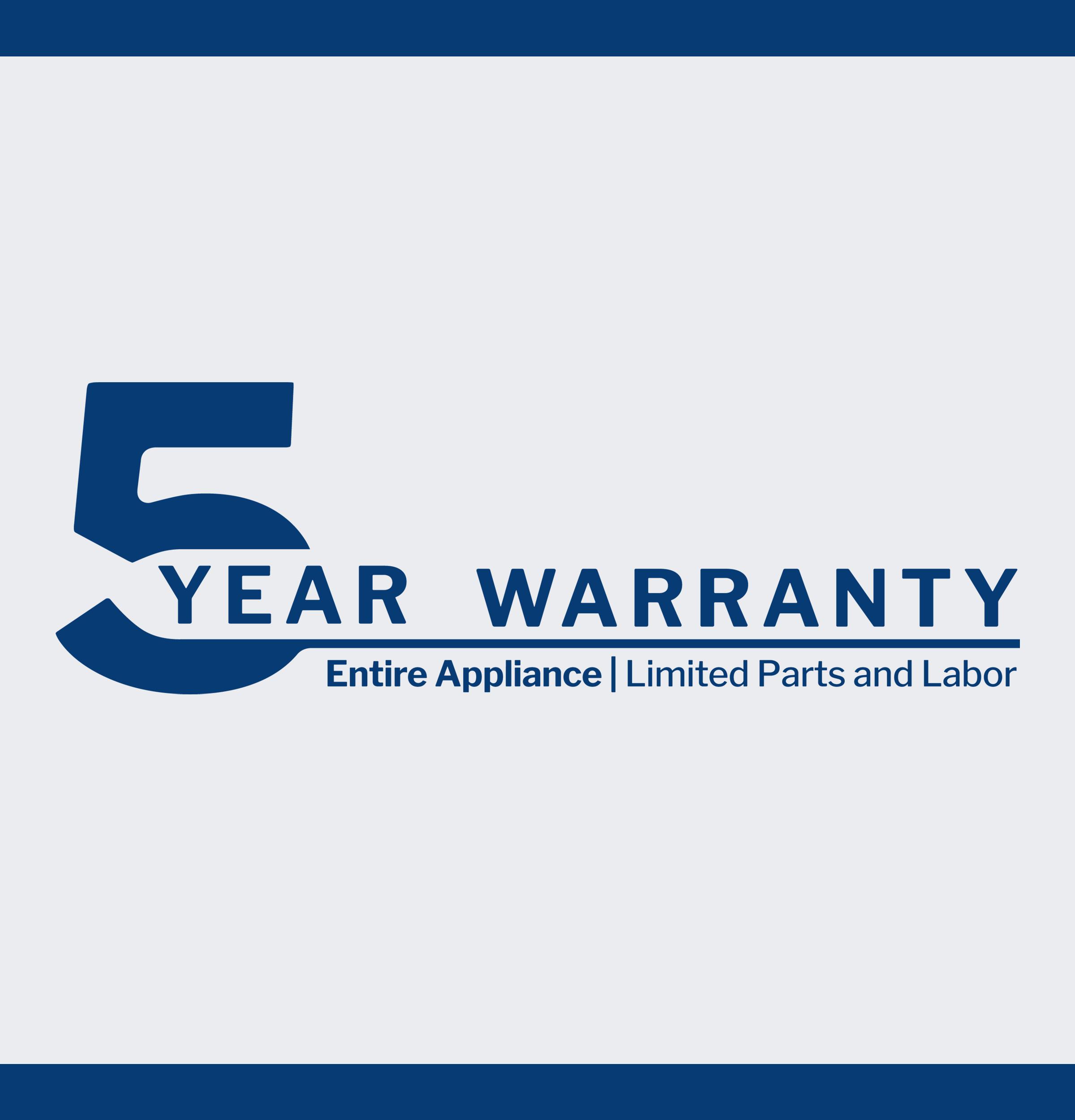 5-year/10-year/Lifetime Limited Warranty