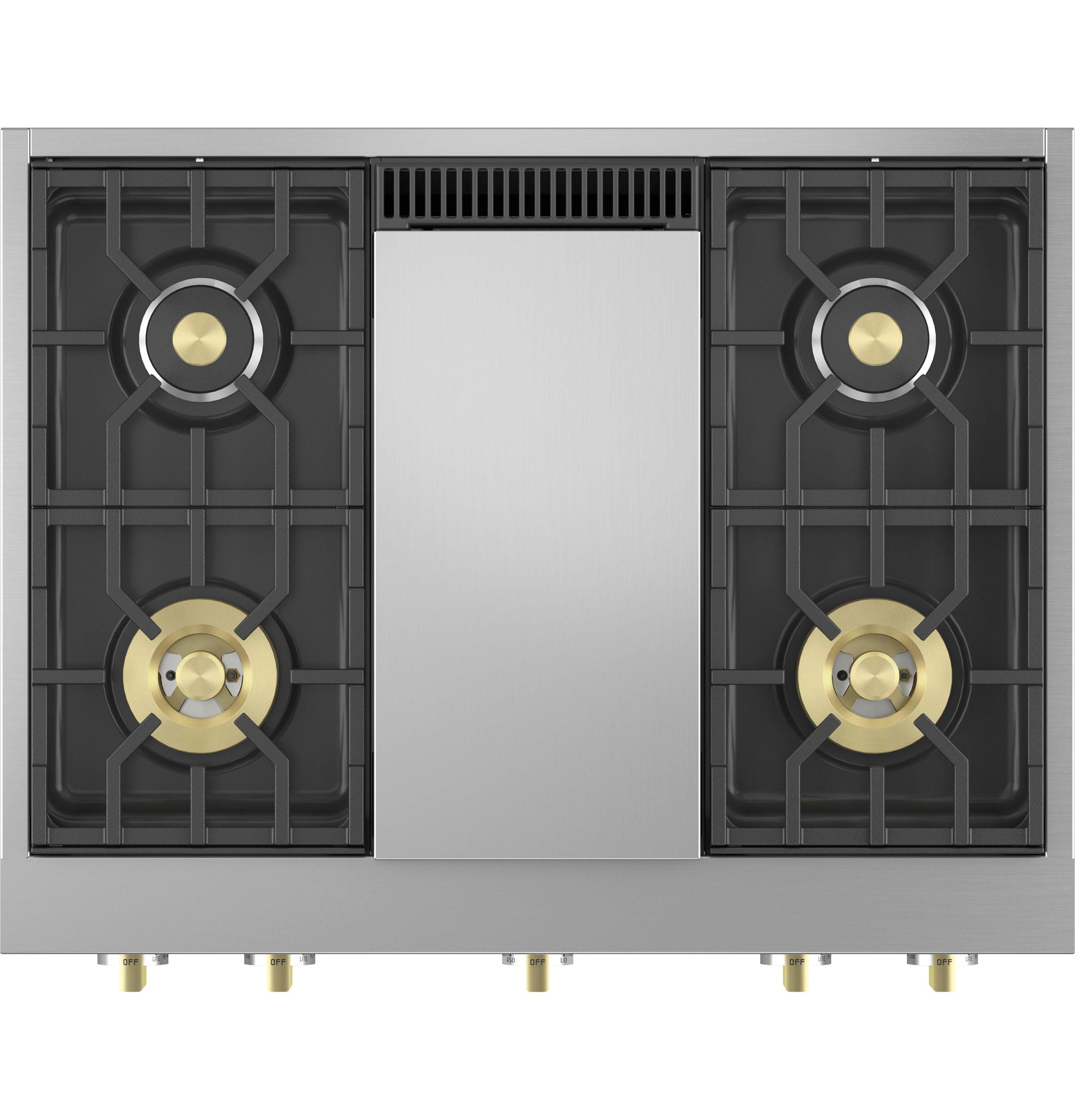 Stainless Steel, No-Mark Griddle/Grill Covers Included