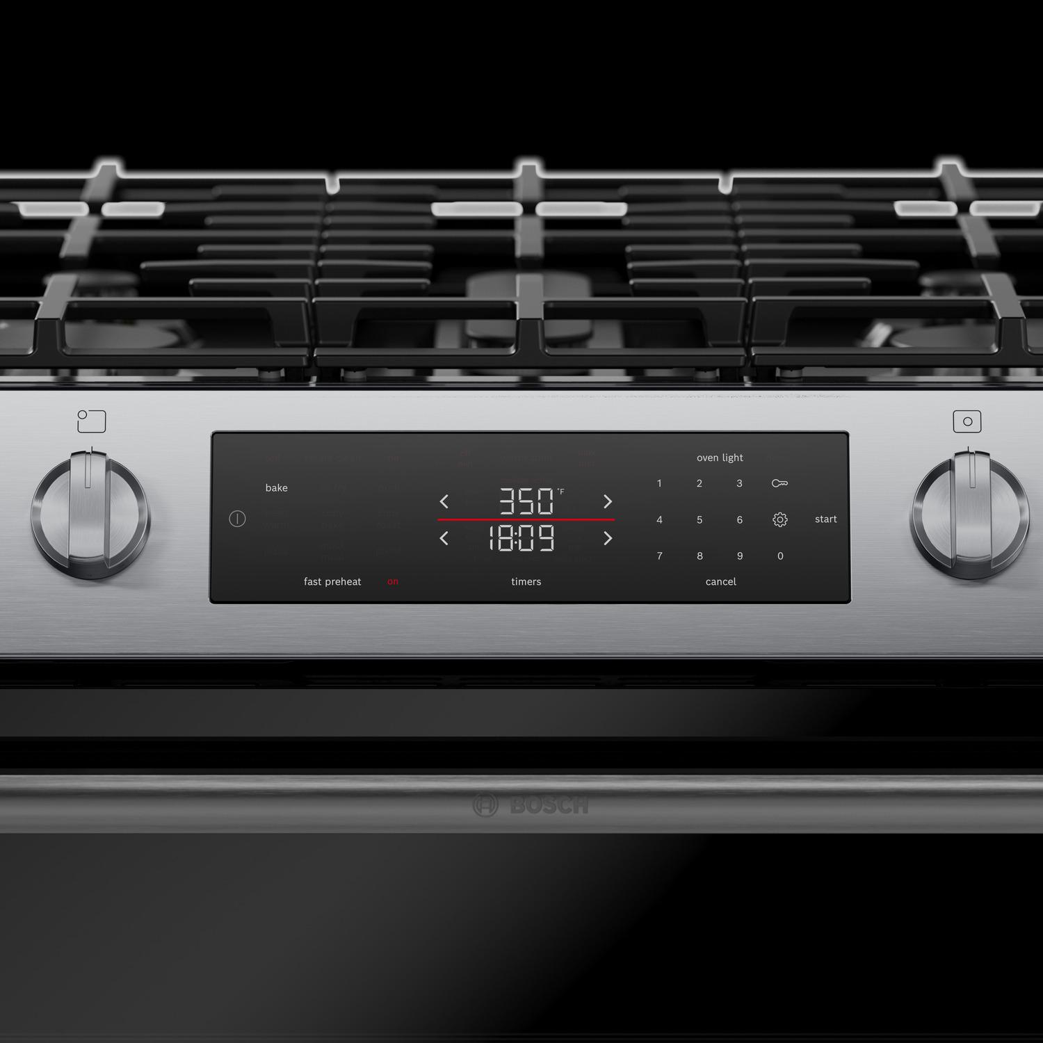 Sleek backlit user interface