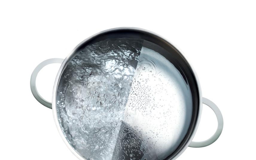 Boil water quickly with SpeedBoost(R)