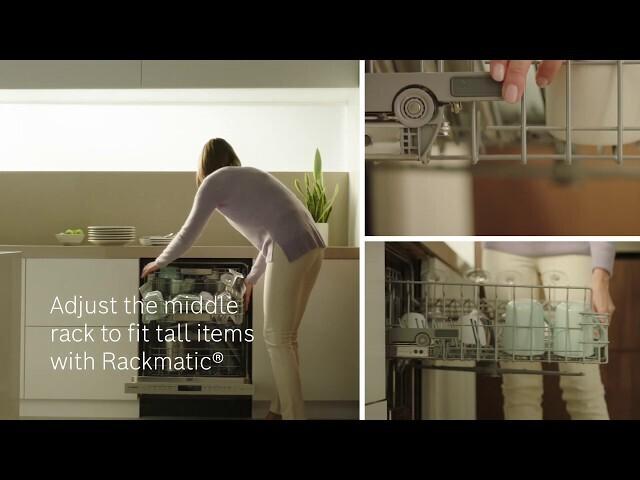 Fit in tall items with RackMatic(R)