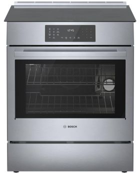 Bosch HII8057U 800 Series Induction Slide-in Range 30" Stainless Steel HII8057U