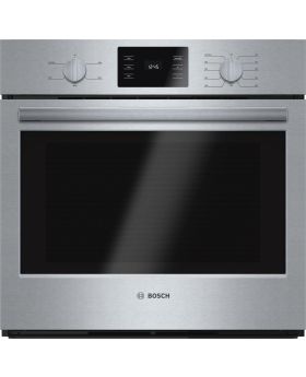 Bosch HBL5351UC 500 Series, 30", Single Wall Oven, SS, Thermal, Knob Control
