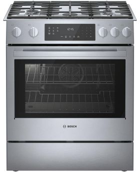 Bosch HGI8056UC 800 Series Gas Slide-in Range 30" Stainless Steel HGI8056UC