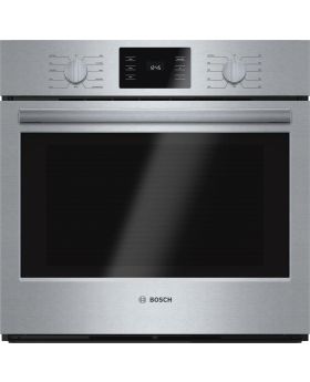 Bosch HBL5451UC 500 Series, 30", Single Wall Oven, SS, EU Convection, Knob Control