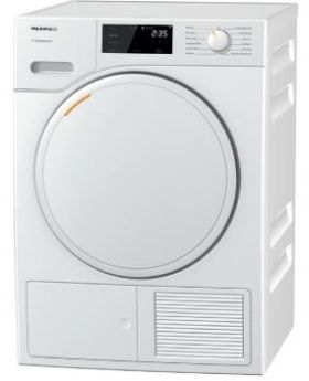 Miele Classic T1 Series 24 Inch Smart Heat Pump Dryer with 4.02 cu. ft Honeycomb Drum TXD160WP