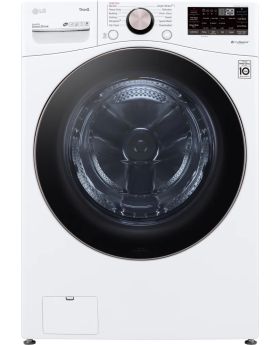 LG WM4000HWA 27 Inch Smart Front Load Washer with 4.5 Cu. Ft. Capacity, SenseClean™, SmartThinQ®, SmartDiagnosis™,Sanitary, Allergiene™, ColdWash™, NSF Certified, and Energy Star® Rated: White