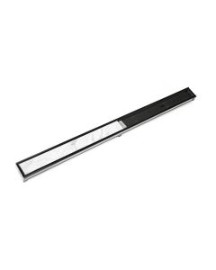 Infinity Drain S-LTIF 6536 BK 36 Inch Matte Black Low Profile Tile Insert Frame Complete Kit Indoor & Outdoor Drain