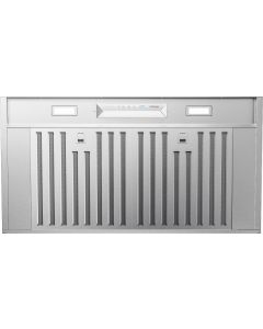 Zephyr 30 Inch Monsoon Mini II Cabinet Insert Range Hood w/ 600 CFM Blower LED Lightning & Recirculation Option AK9528AS
