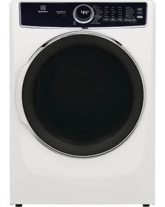 Electrolux 27 Inch Electric Dryer with 8.0 Cu. Ft. Capacity Reversible Door ELFE7637AW