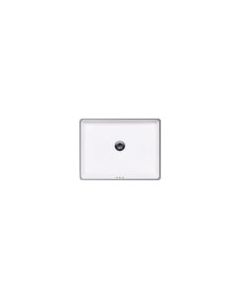 ICERA White KARO Undermount Lavatory, 18" X 12"  ADA-compliant, Three Hole Overflow L-2432-ADA.01