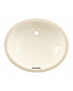 Toto 17"w X 14"d Undercounter Lavatory Mount with Grid Drain 1-1/2" Opening 4" Tail Piece Vitreous China - Sedona Beige LT569#12