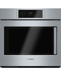 Bosch HBLP451LUC Benchmark Series, 30", Single Wall Oven, SS, EU Conv., TFT Touch Control, Left Swing