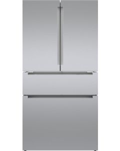 Bosch B36CL80ENS 800 Series French Door Bottom Mount Refrigerator 36" Easy clean stainless steel B36CL80ENS