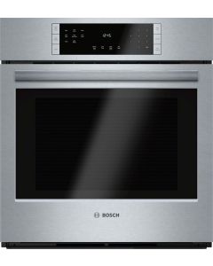Bosch HBN8451UC 800 Series, 27", Single Wall Oven, SS, EU Convection, Touch Control