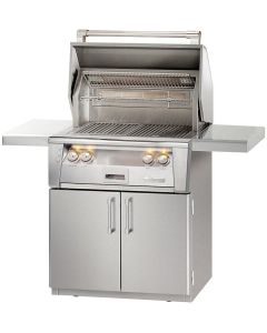 Alfresco 30" BBQ Gas Grill Cart w/ Rotisserie and InfraRed Searing ALXE-30SZC-NG