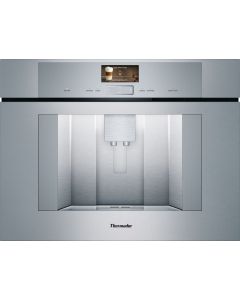 Thermador 24 Inch Smart Built In Coffee Machine with Whole Bean Coffee Grinder Non-Plumbed TCM24TS