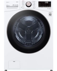 LG WM4000HWA 27 Inch Smart Front Load Washer with 4.5 Cu. Ft. Capacity, SenseClean™, SmartThinQ®, SmartDiagnosis™,Sanitary, Allergiene™, ColdWash™, NSF Certified, and Energy Star® Rated: White