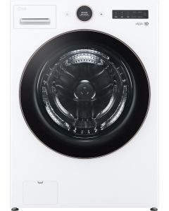 LG 27 Inch Front Load Smart Washer with 5.0 Cu. Ft. WiFi Smart Pairing Energy Star Certified White WM6500HWA