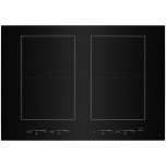 JennAir Oblivian Glass Series 30 Inch Induction Cooktop with 4 Element Burners 240V JIC4730HB 