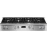Miele G7000 48 Inch Gas Rangetop with 8 Sealed Burners 19500 BTU KMR1354-3GCTS