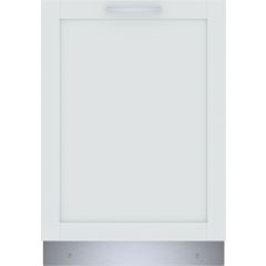 Bosch 800 Series 24 Inch Fully Integrated Built-In Panel Ready Smart Dishwasher with 15 Place Setting Capacity, 6 Wash Cycles, Flexible 3rd Rack, 42 dBA, and CrystalDry SHV78B73UC 