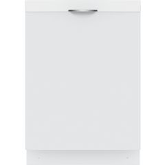 Bosch 300 Series 24 Inch Smart Fully Integrated Built-In Dishwasher with 16 Place Setting , Standard 3rd Rack, 46 dBA, PrecisionWash, PureDry, Rackmatic, WiFi : White SHS53CD2N