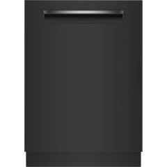 Bosch 500 Series 24 Inch Fully Integrated Built-In Smart Dishwasher with 16 Place Setting 8 Wash Cycles, Flexible 3rd Rack, 44 dBA, Black SHP65CM6N