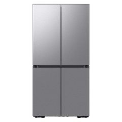 Samsung RF23DB9600QL 36 Inch Stainless Steel Counter-Depth 4-Door Flex™ French Door Refrigerator with 23 cu. ft. Capacity, FlexZone™, Beverage Center™, UV Deodorizing Filter, Wi-Fi Enabled, Dual Ice Maker, Door Alarm, Auto Open Door, Slide-In Shelf